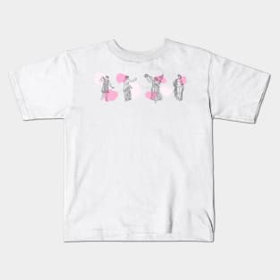 Greek Goddess pink Kids T-Shirt